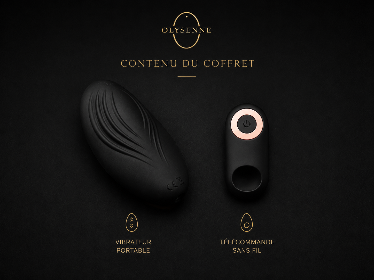 OLYSENNE LUNA™ – Vibrateur Premium Télécommandé
