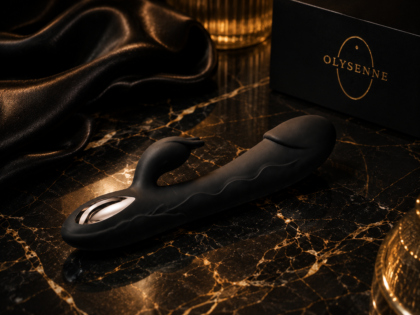Aphrodite™ Obsidienne – Rabbit Double Stimulation